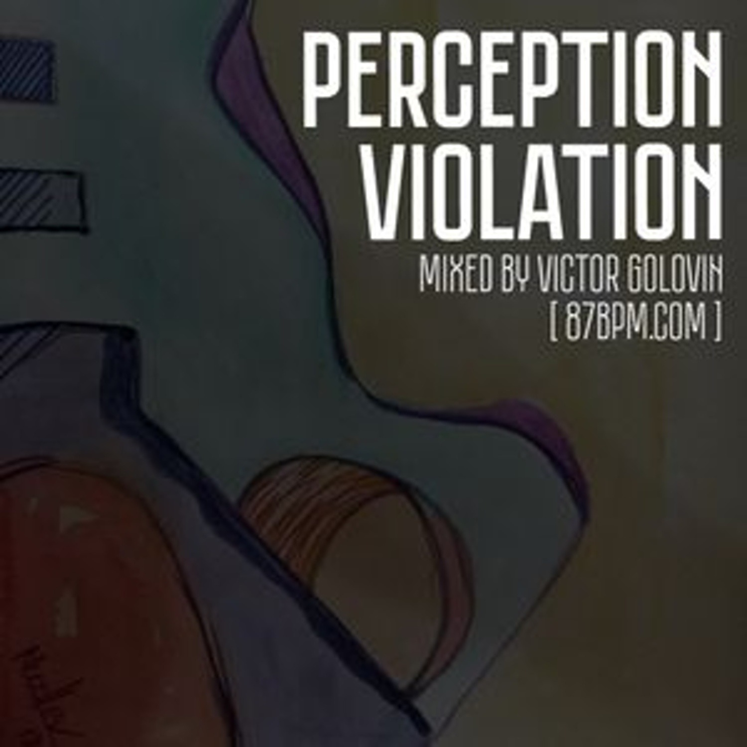 GOLOVIN - Perception Violation@Live87bpm.com (drum'n'bass, liquid funk, mixed 2018.02.09)