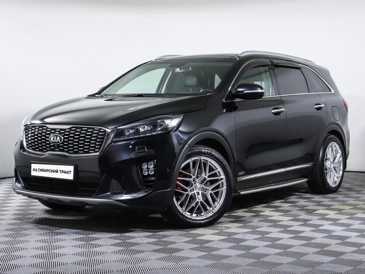 Купить киа соренто 2018. Kia Sorento 2018. Kia um Sorento 2018. Киа um (Соренто), 2018 черный.