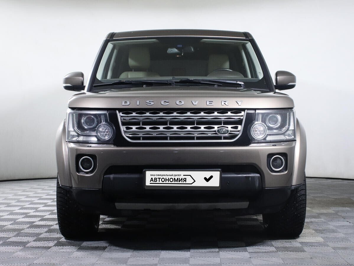 Land Rover Discovery 4 Рестайлинг черный.