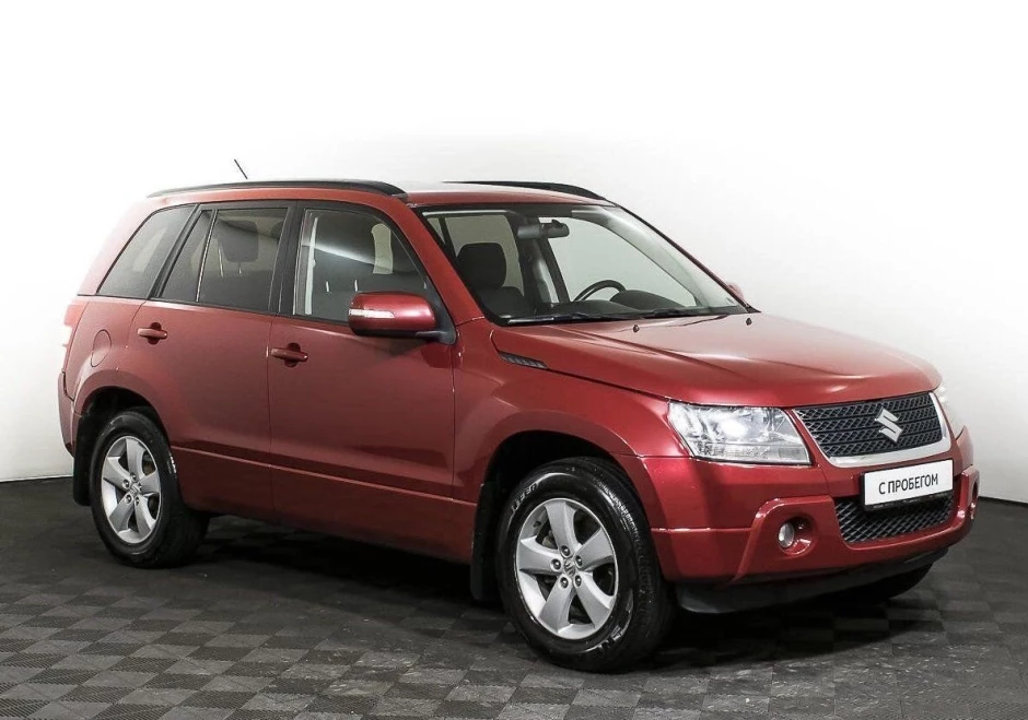 Сузуки витара бу в москве. Suzuki Grand Vitara 2008 бордовый.