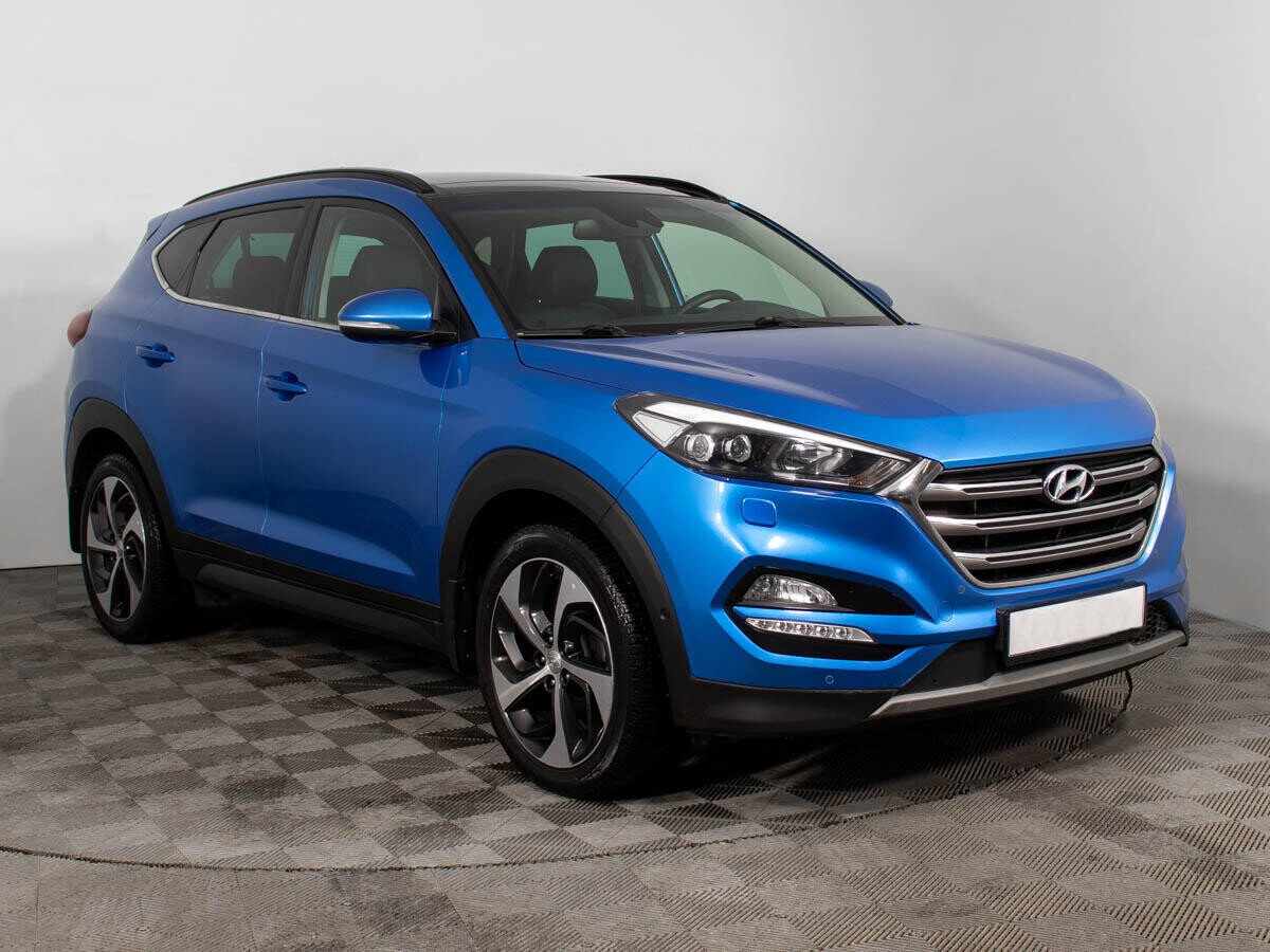 Hyundai Tucson 2017 черный