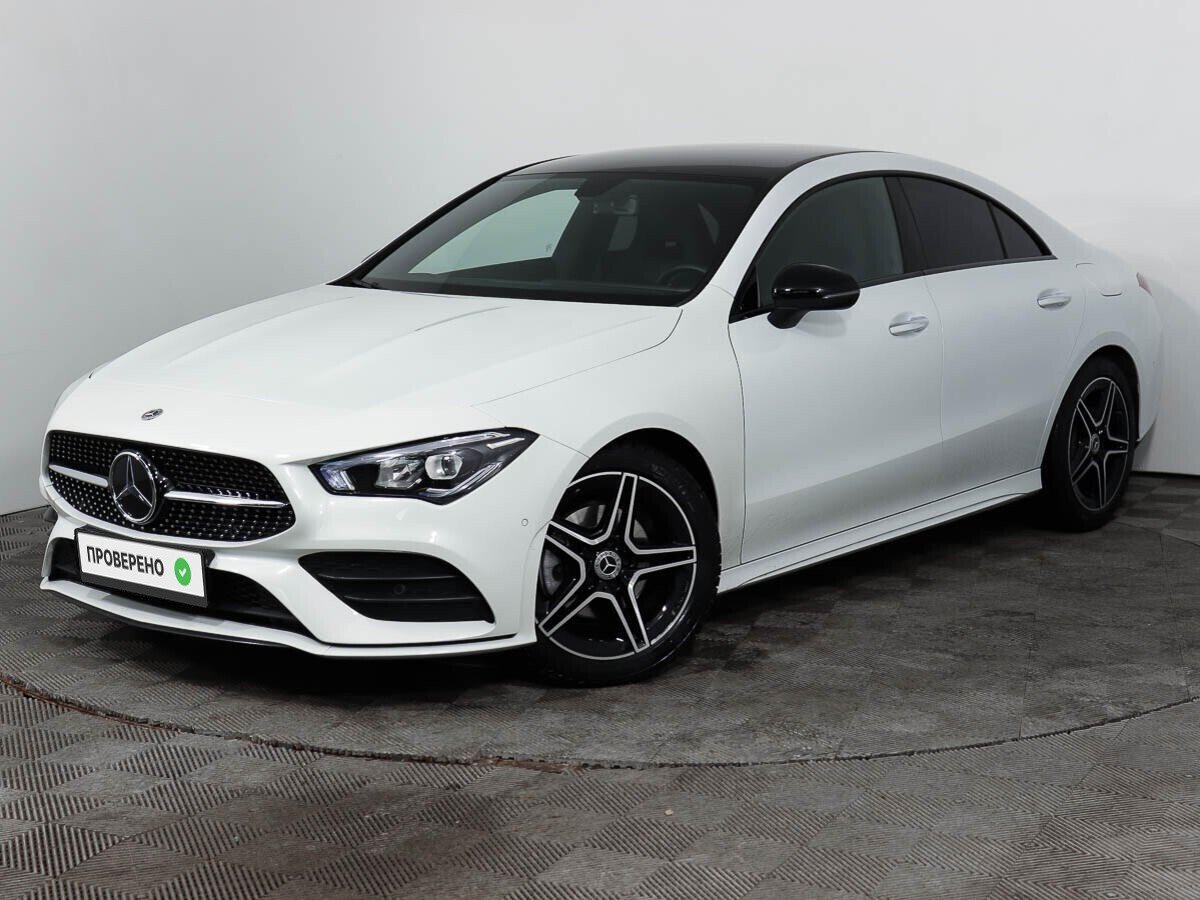 Мерседес CLA 200 белый